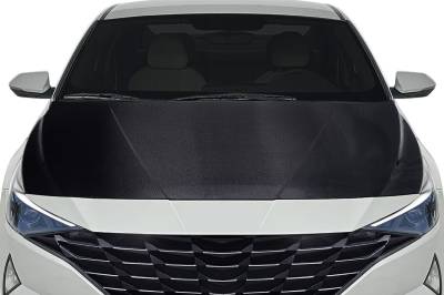 Carbon Creations - Fits Hyundai Elantra OEM Look Carbon Fiber Creations Body Kit- Hood 120053