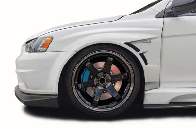 Duraflex - Mitsubishi Lancer Tracked Duraflex Body Kit- Front Fenders!!! 120163