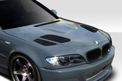 Duraflex - BMW 3 Series 4DR Duraflex GTR Hood - 1 Piece - 108631