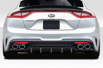 Duraflex - Kia Stinger MSR Duraflex Rear Bumper Diffuser Body Kit 115015