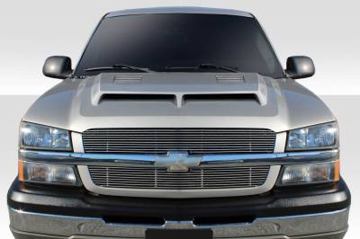 Duraflex - Chevrolet Avalanche w/o Cladding GT500 Duraflex Body Kit- Hood 115176