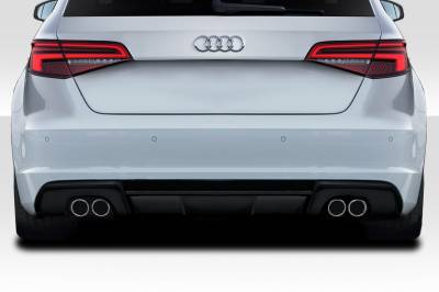 Duraflex - Audi A3 RS3 Look Duraflex Rear Bumper Diffuser Lip Body Kit 115672