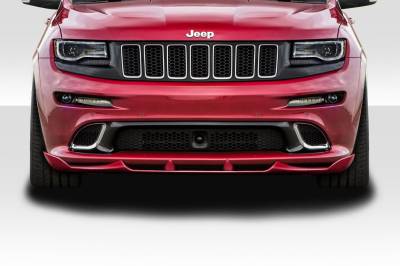 Duraflex - Jeep Grand Cherokee Trackmaster Duraflex Front Bumper Lip Body Kit 115754