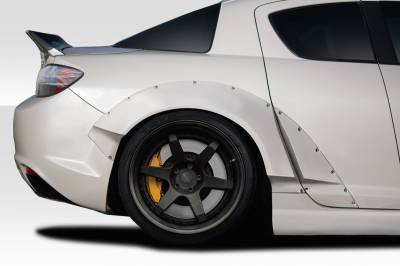 Duraflex - Mazda RX8 RBS Duraflex Rear Fender Flares 115826