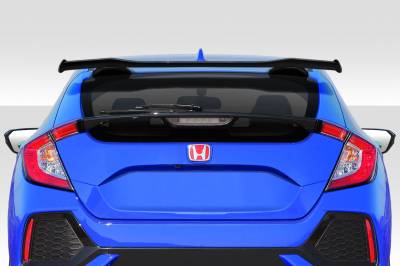 Duraflex - Honda Civic HB SPN Duraflex Body Kit-Roof Wing/Spoiler 116345