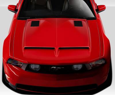 Duraflex - Ford Mustang Duraflex GT500 Hood - 1 Piece - 109243