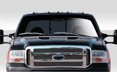 Duraflex - Ford Excursion Duraflex CV-X Version 2 Hood - 1 Piece - 109248