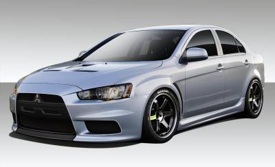 Duraflex - Mitsubishi Lancer Duraflex Evo X V3 Body Kit - 6 Piece - 109443