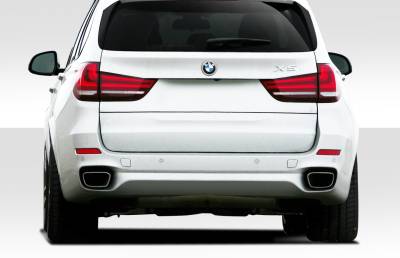 Duraflex - BMW X5 Duraflex M Sport Look Rear Bumper Cover - 1 Piece - 109548