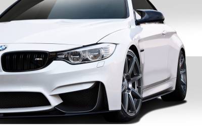 Duraflex - BMW M3 M Perf Look Duraflex Front Bumper Add On Body Kit 112215