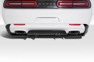 Duraflex - Dodge Challenger Circuit Duraflex Rear Bumper Diffuser Body Kit 113897