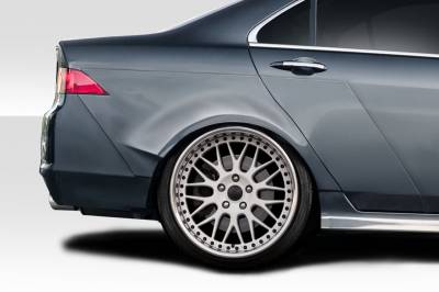 Duraflex - Acura TSX Circuit Duraflex Rear Fender Flares 116004