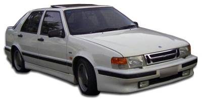 Duraflex - Saab 9000 Duraflex Turbo Look Front Bumper Cover - 1 Piece - 105427