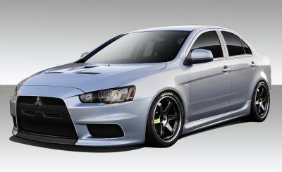 Duraflex - Mitsubishi Lancer Duraflex Evo X V3 Body Kit - 4 Piece - 109442