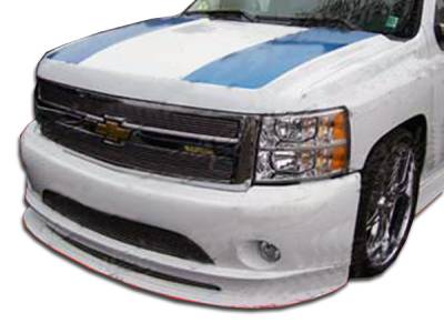 Duraflex - Chevrolet Silverado Duraflex Platinum Front Bumper Cover - 1 Piece - 105238