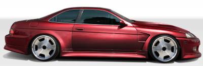 Duraflex - Lexus SC Duraflex V-Speed Wide Body Side Skirts Rocker Panels - 2 Piece - 106572