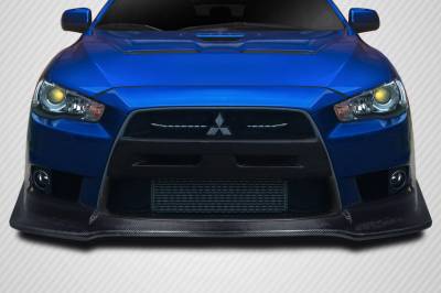 Carbon Creations - Mitsubishi Lancer Carbon Creations VR-S Front Lip Under Spoiler Air Dam - 1 Piece - 106876