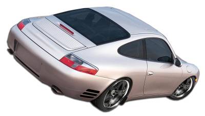 Duraflex - Porsche 911 Duraflex Turbo Look Rear Bumper Cover - 1 Piece - 107076