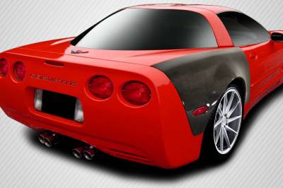 Carbon Creations - Chevrolet Corvette Carbon Creations ZR Edition Rear Fenders - 2 Piece - 107097