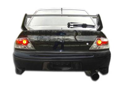 Duraflex - Mitsubishi Lancer Duraflex V-Sport Rear Bumper Cover - 1 Piece - 107210