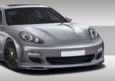 Duraflex - Porsche Panamera Duraflex Eros Version 2 Front Lip Under Spoiler Air Dam - 1 Piece - 108278