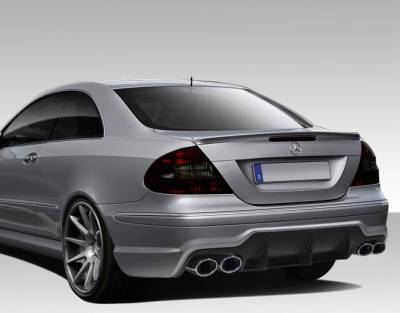 Duraflex - Mercedes-Benz CLK Duraflex SL65 Look Rear Bumper Cover - 1 Piece - 108826