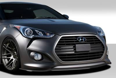 Duraflex - Hyundai Veloster Duraflex GT Racing Front Splitter - 1 Piece - 108835