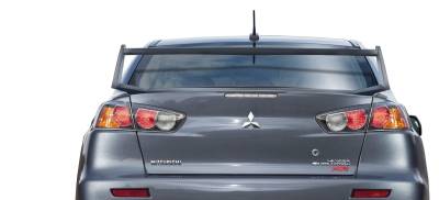 Duraflex - Mitsubishi Lancer Duraflex Vortex Wing Trunk Lid Spoiler - 1 Piece - 109193