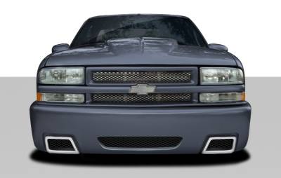 Duraflex - Chevrolet S10 Duraflex SS Look Front Bumper Cover - 1 Piece - 109521