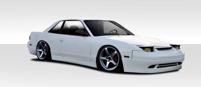 Duraflex - Nissan 240SX Duraflex Supercool Body Kit - 4 Piece - 109996