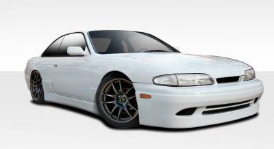 Duraflex - Nissan 240SX Duraflex Supercool Body Kit - 4 Piece - 109997