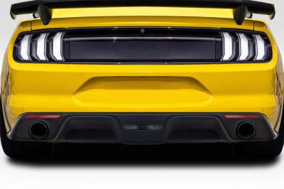 Duraflex - Ford Mustang Racer Duraflex Rear Bumper Lip Body Kit 113408