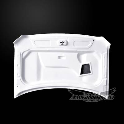 AmeriHood Fiberglass - GMC Sierra 1500 Type-RS AmeriHood Body Kit- Ram Air Hood GS19AHRSSFHW