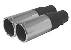 BMW 3 Series Remus Dual Exhaust Tips - Round - 0003 04