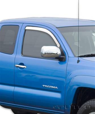 Toyota Tacoma Putco Element Chrome Window Visors - 480301