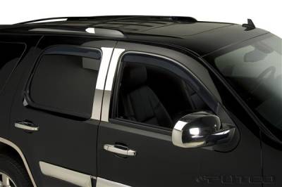 GMC Sierra Putco Element Tinted Window Visors - 580058