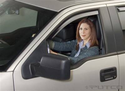 Ford F150 Putco Element Tinted Window Visors - 580111