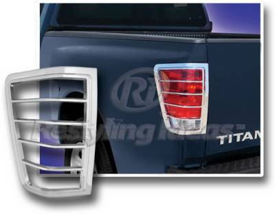 Nissan Titan Restyling Ideas Taillight Bezel - Chrome - 26833