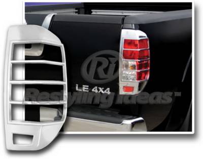 Nissan Frontier Restyling Ideas Taillight Bezel - Chrome - 26844