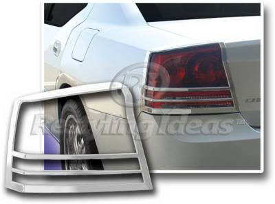 Dodge Charger Restyling Ideas Taillight Bezel - Chrome - 26861