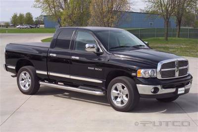 Dodge Ram Putco Body Side Molding - Billet Aluminum - 96633