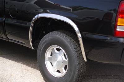 Chevrolet Silverado Putco Stainless Steel Fender Trim - Full - 97105