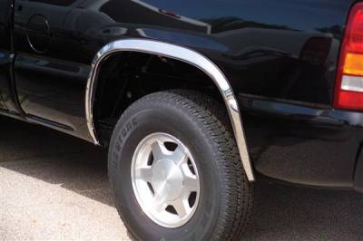 Cadillac Escalade Putco Stainless Steel Fender Trim - Full - 97119