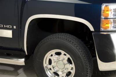 Chevrolet Silverado Putco Stainless Steel Fender Trim - 97289