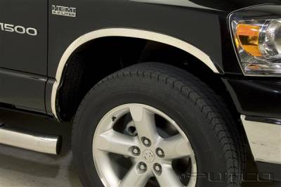 Dodge Ram Putco Stainless Steel Fender Trim - Full - 97309