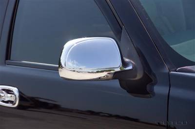 Chevrolet Avalanche Putco Deluxe Mirror Overlays - 400006