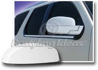 Chevrolet Avalanche Restyling Ideas Mirror Cover - Chrome ABS - 67314