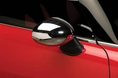 Mini Cooper Putco Mirror Overlays - Chrome - 400516