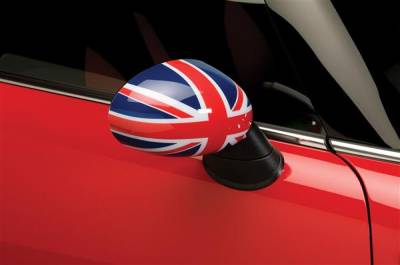 Mini Cooper Putco Mirror Overlays - Union Jack - 400517