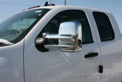 GMC Sierra Putco Mirror Overlays - 401273